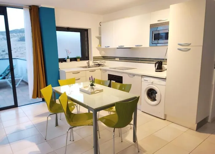 Casa Azul 2bedroom & Ocean View Terrace Wifi Premium * Costa Calma